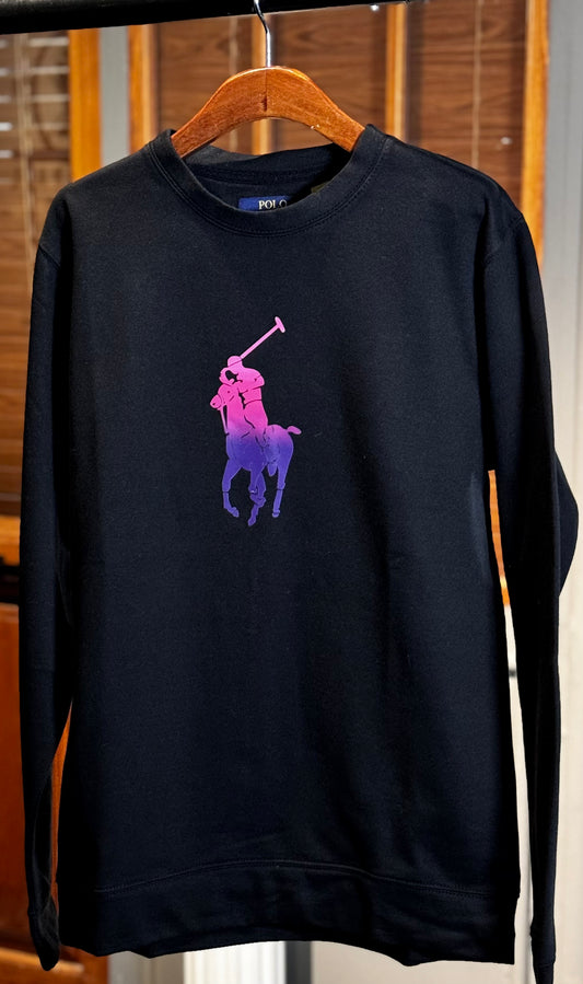 Polo Neon Sweatshirt - Pink